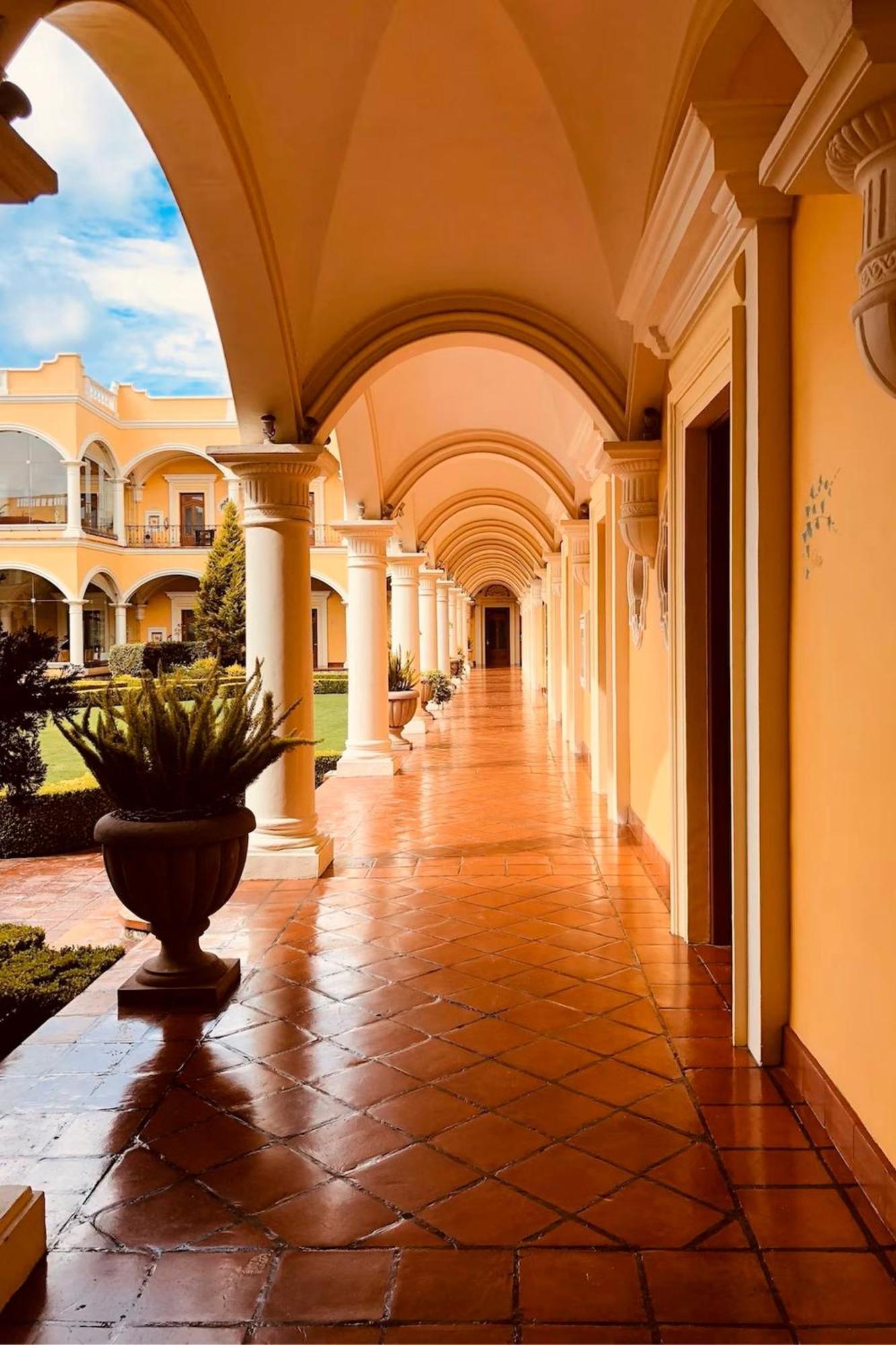 Hotel Real Hacienda Santo Tomas Colonia Gustavo Baz Prada Bagian luar foto