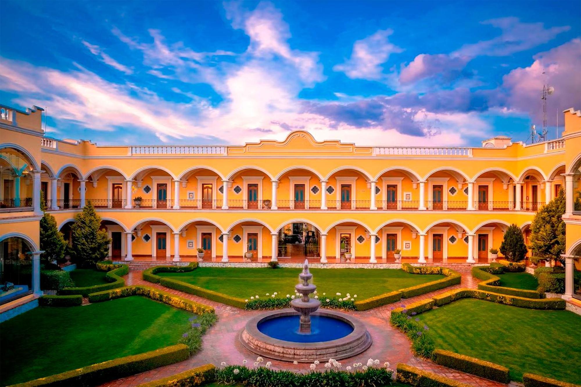 Hotel Real Hacienda Santo Tomas Colonia Gustavo Baz Prada Bagian luar foto